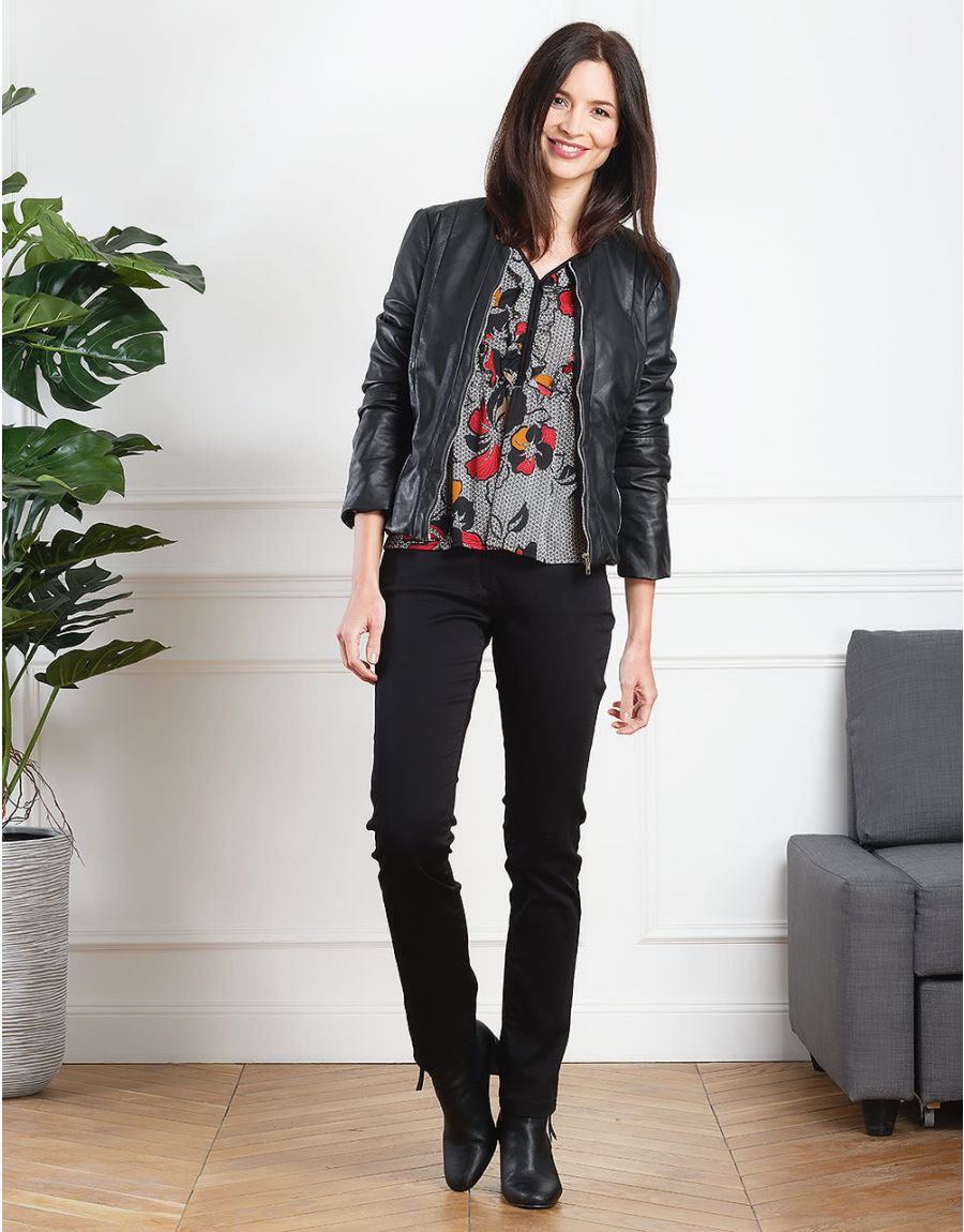 Blouse imprimée fleurie