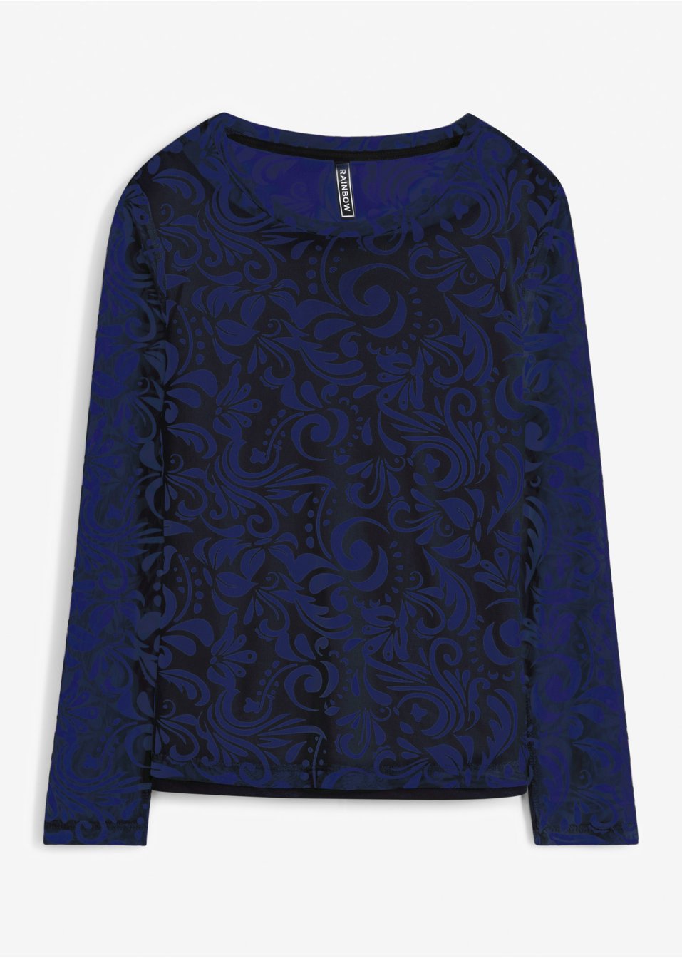 T-shirt en mesh imprimé