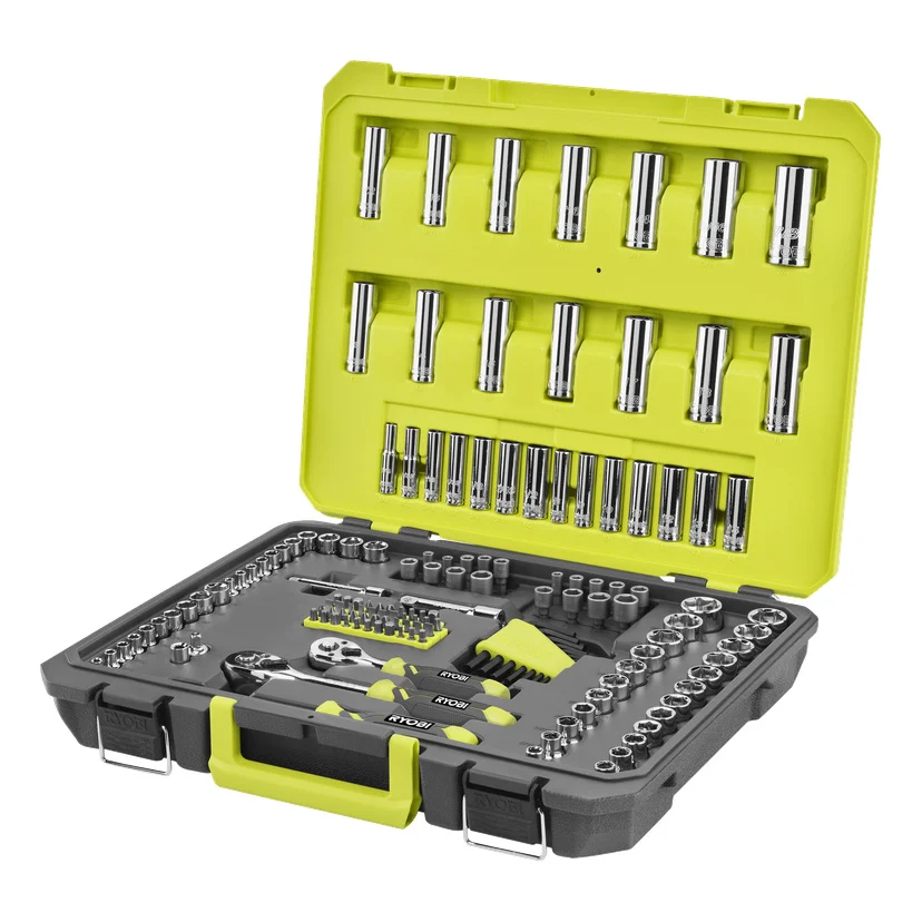 Pipenøkkelsett 156-pk 3/8