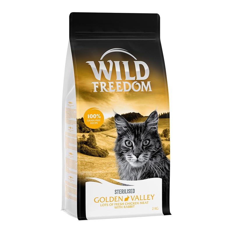 Wild Freedom Adult Golden Valley Sterilised, lapin - sans céréales