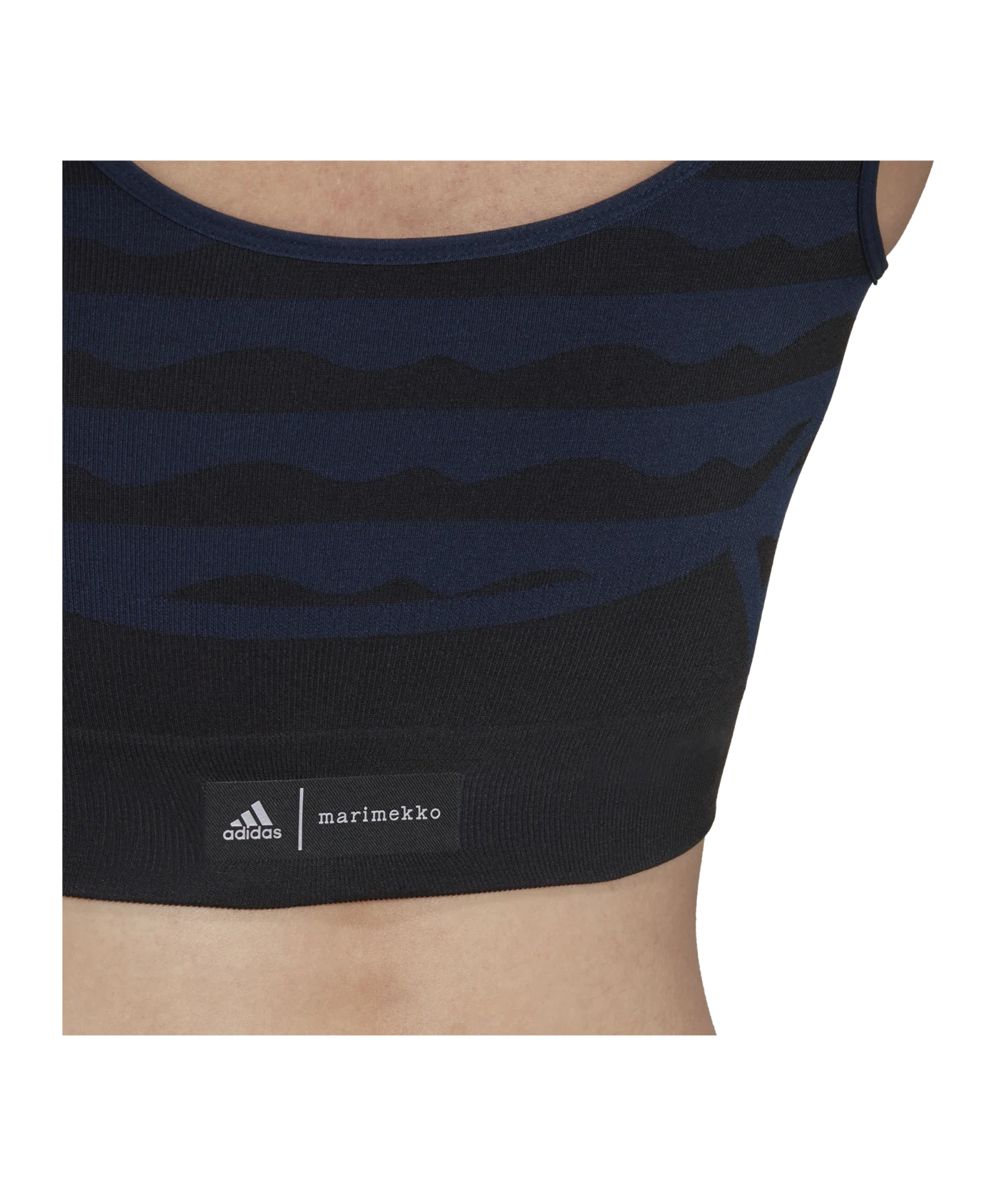 adidas Aeroknit Sport-BH Damen Blau