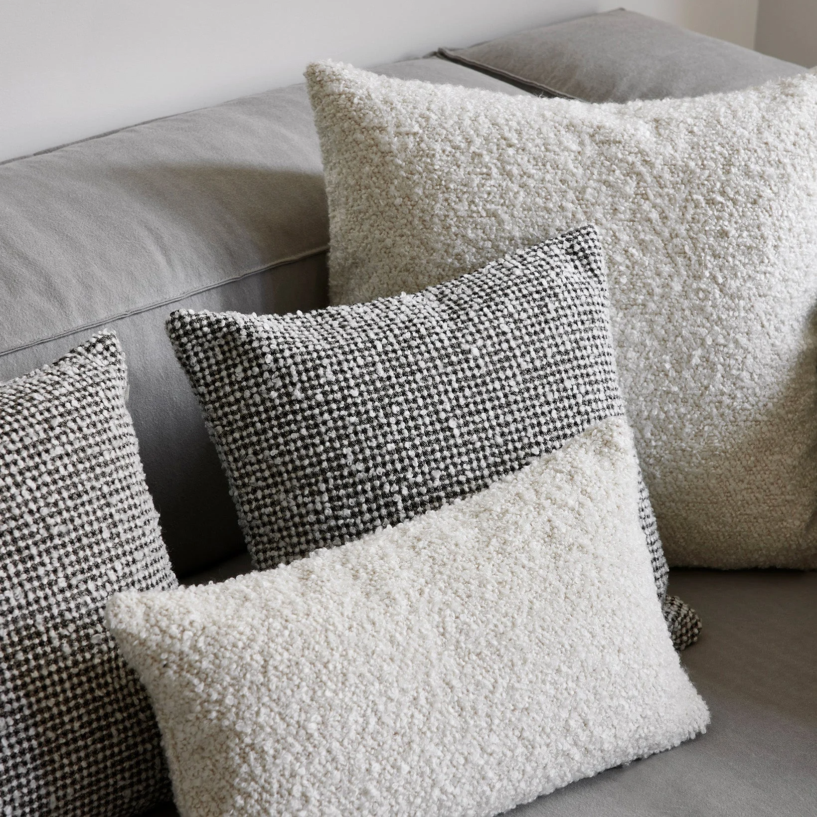 LEONARD - Housse de coussin | Beige