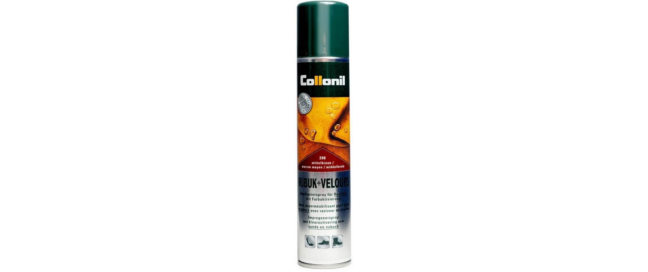 Imprägnierung Collonil Nubuk & Velours 200 ml, BraunImprägnier- und Pflegespray für Nubuk + Velours