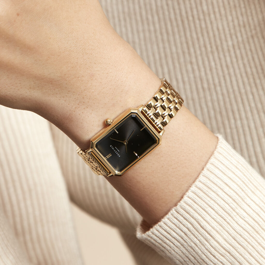 Montre Rosefield Octagon Noir