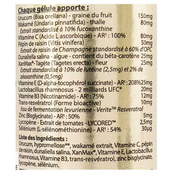 Vit'all+ Sola'Vital 60 cápsulas vegetais