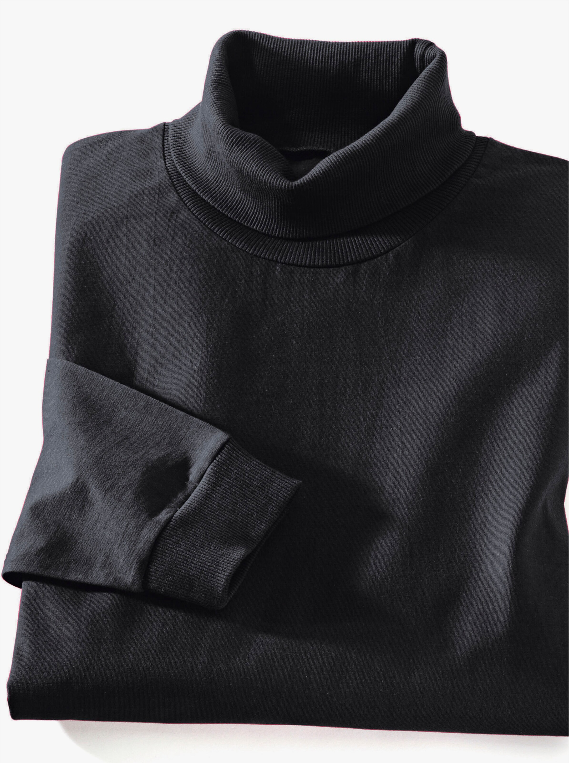 Rollkragen-Shirt