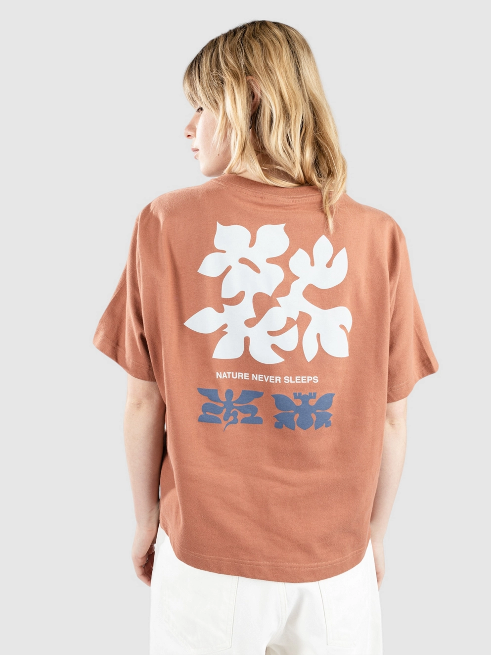 Element Texture T-Shirt copper brown