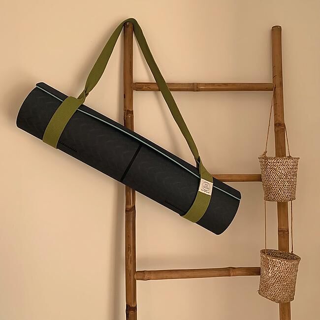 YOGOM - TAPIS DE YOGA YOMAD OM MARINE