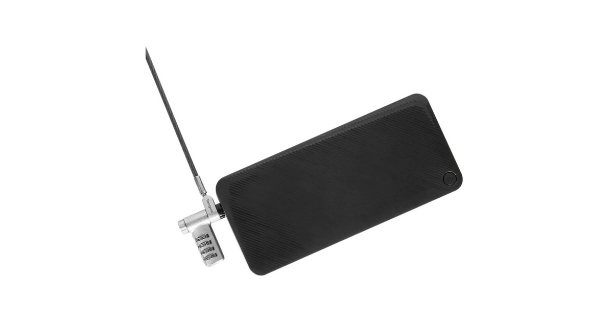 TargusDEFCON Ultimate Universal Resettable Combination Cable Lock with Slimline Adaptable Lock Head diefstalbeveiliging