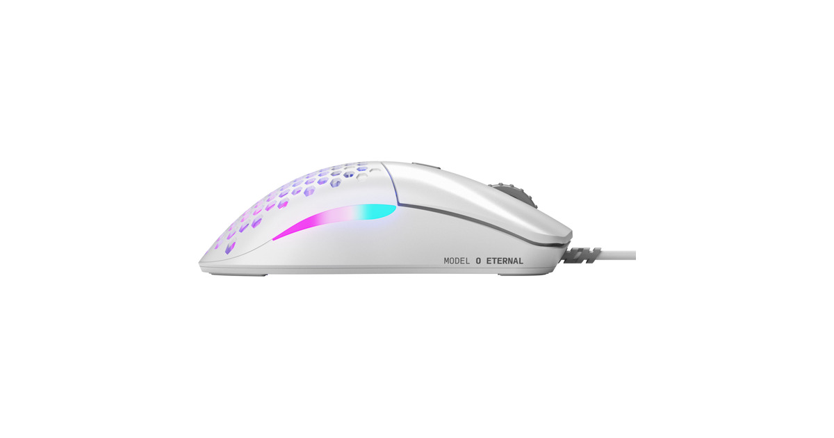 GloriousModel O Eternal gaming muis  (Wit, 100 - 12.000 DPI, RGB)