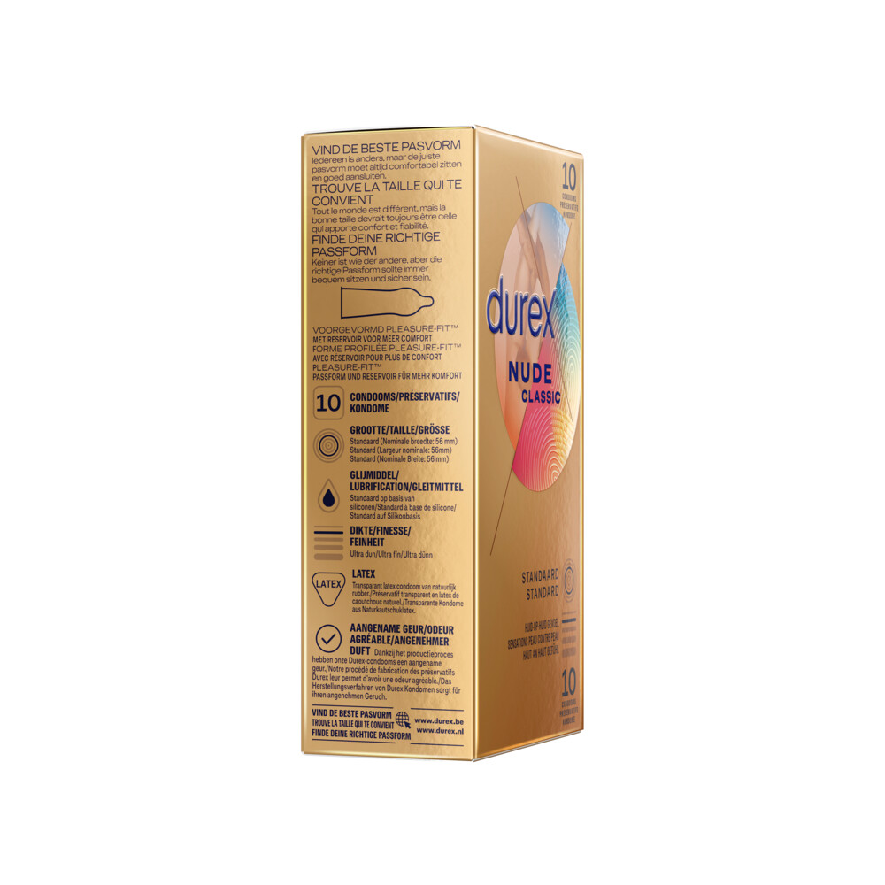 Durex Condooms Nude 10 stuks