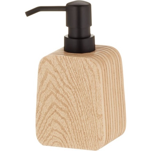 Distributeur à savon 250 ml Aspect Bois - Kaiu