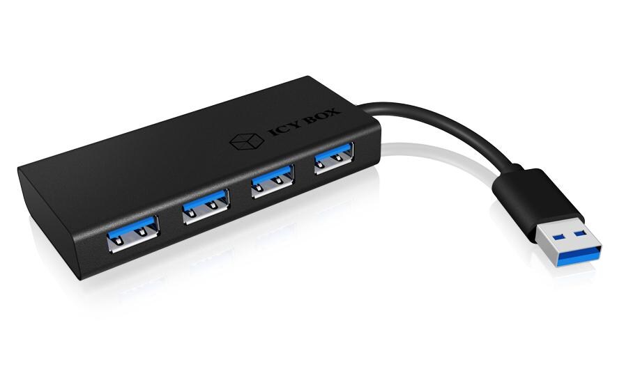 USB-Hub IB-AC6104-BUSB-3.0-Hub mit vier Ports