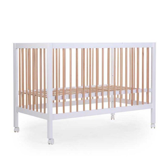 Lit bébé 60x120   Blanc Naturel        de               Childhome