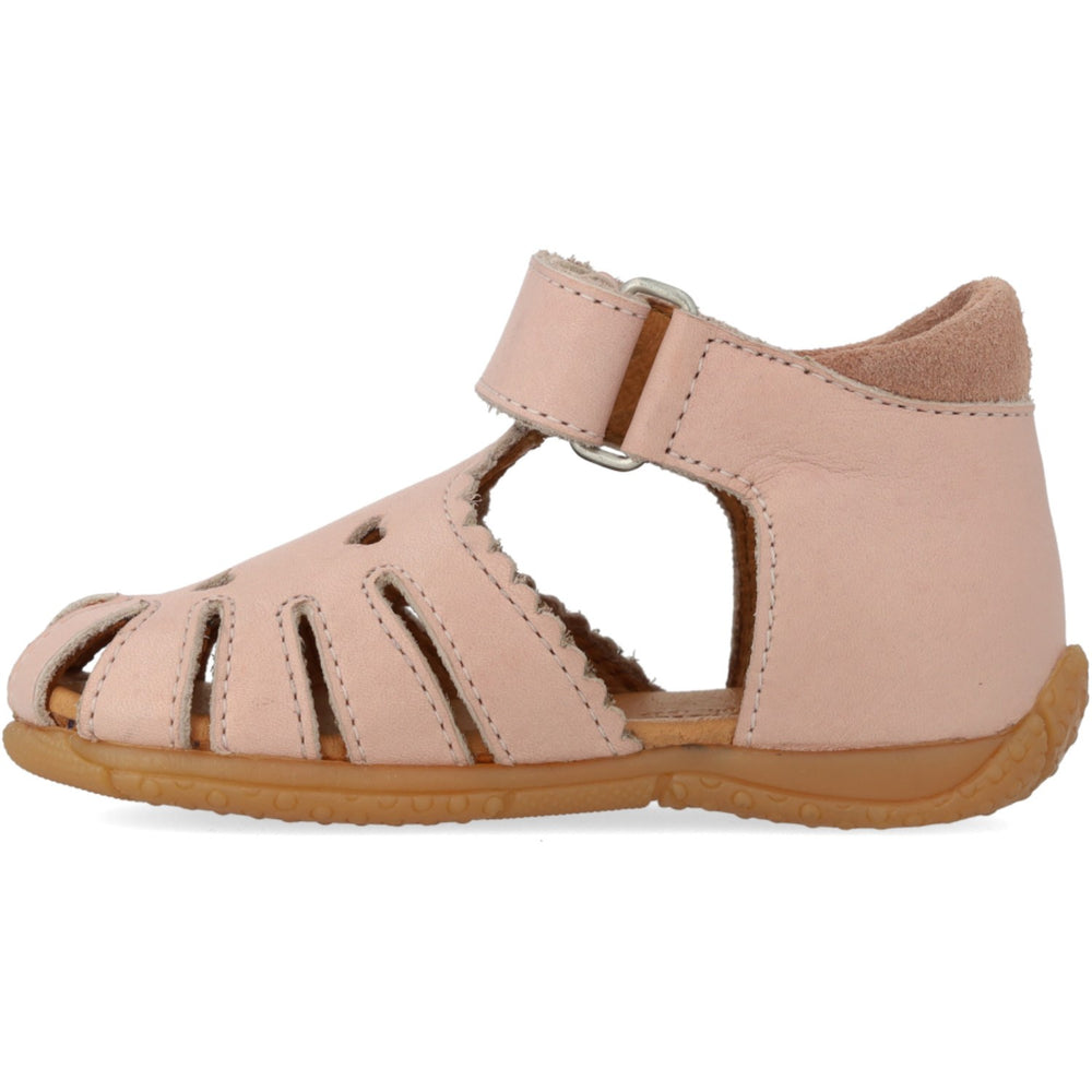 Køb Angulus Rosebud/Rosebud Barnets Første Sandal Med Udstanset Hjertemønster