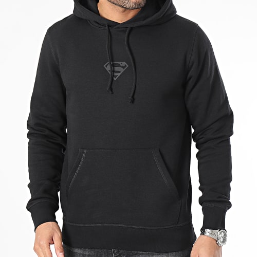 Sweat Capuche Man Of Steel Noir Noir