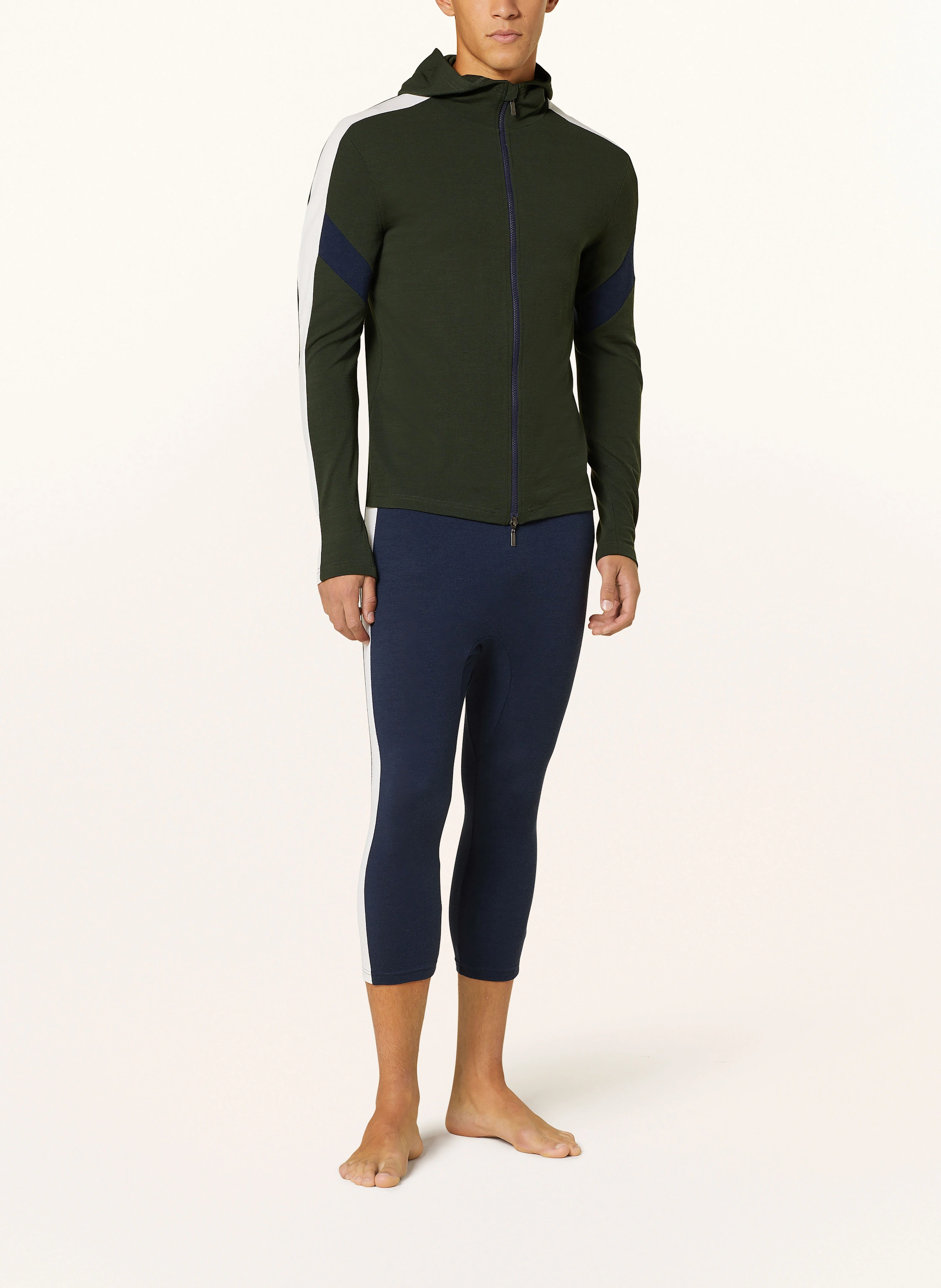 WE NORWEGIANS Midlayer-Jacke ZERMATT aus Piqué
