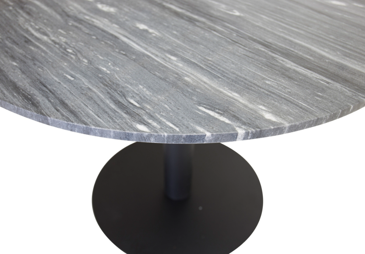 Eettafel Estelle Zwart/Grijs