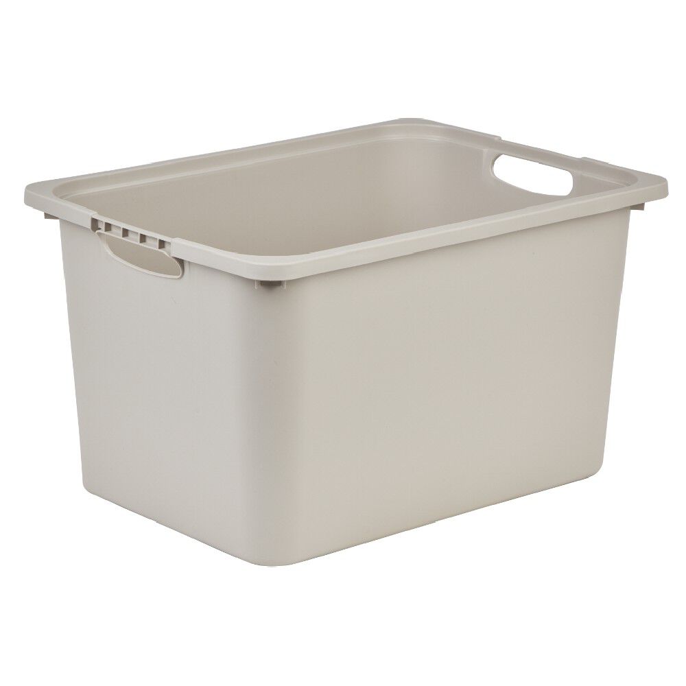 Bac plastique beige
