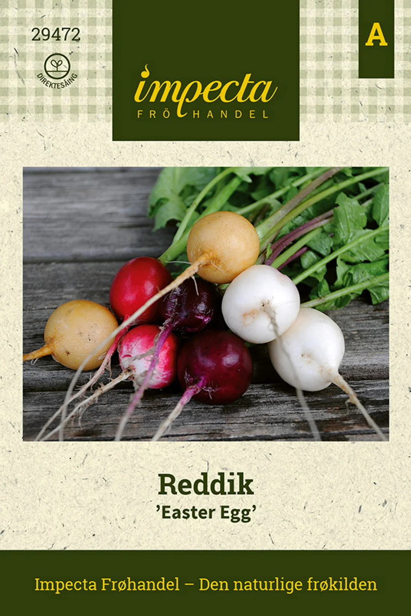 Raphanus sativus 'Easter Egg' Reddik 'Easter Egg'
