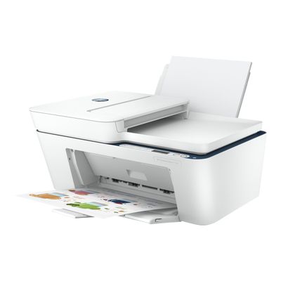 HP Deskjet 4130e - imprimante multifonction jet d'encre couleur A4 - Wifi - blanche, éligible Instant Ink