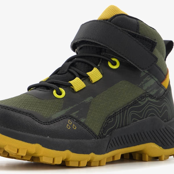 Blue Box hoge jongens sneakers zwart/groen