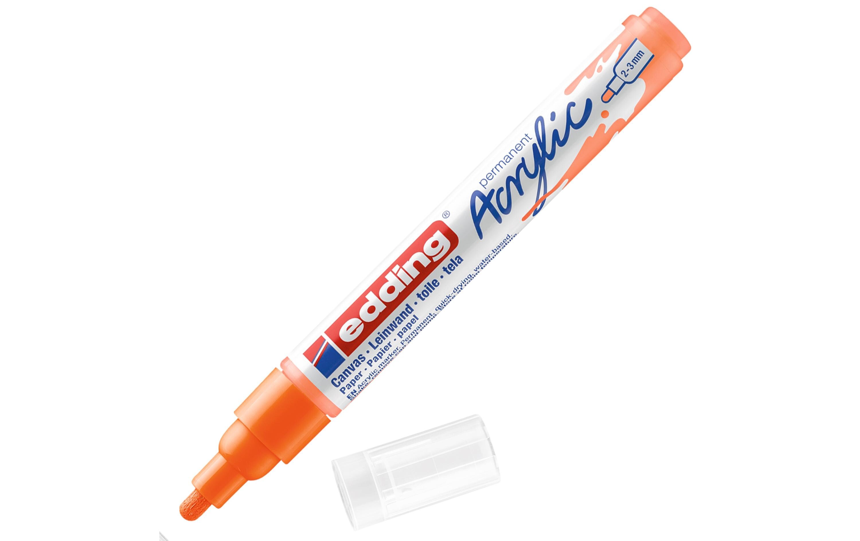 Acrylmarker 5100 Medium, NeonorangeSchnelltrocknende Acrylstifte