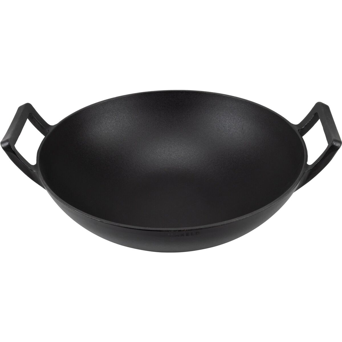 Wokpanne i støpejern 36 cm