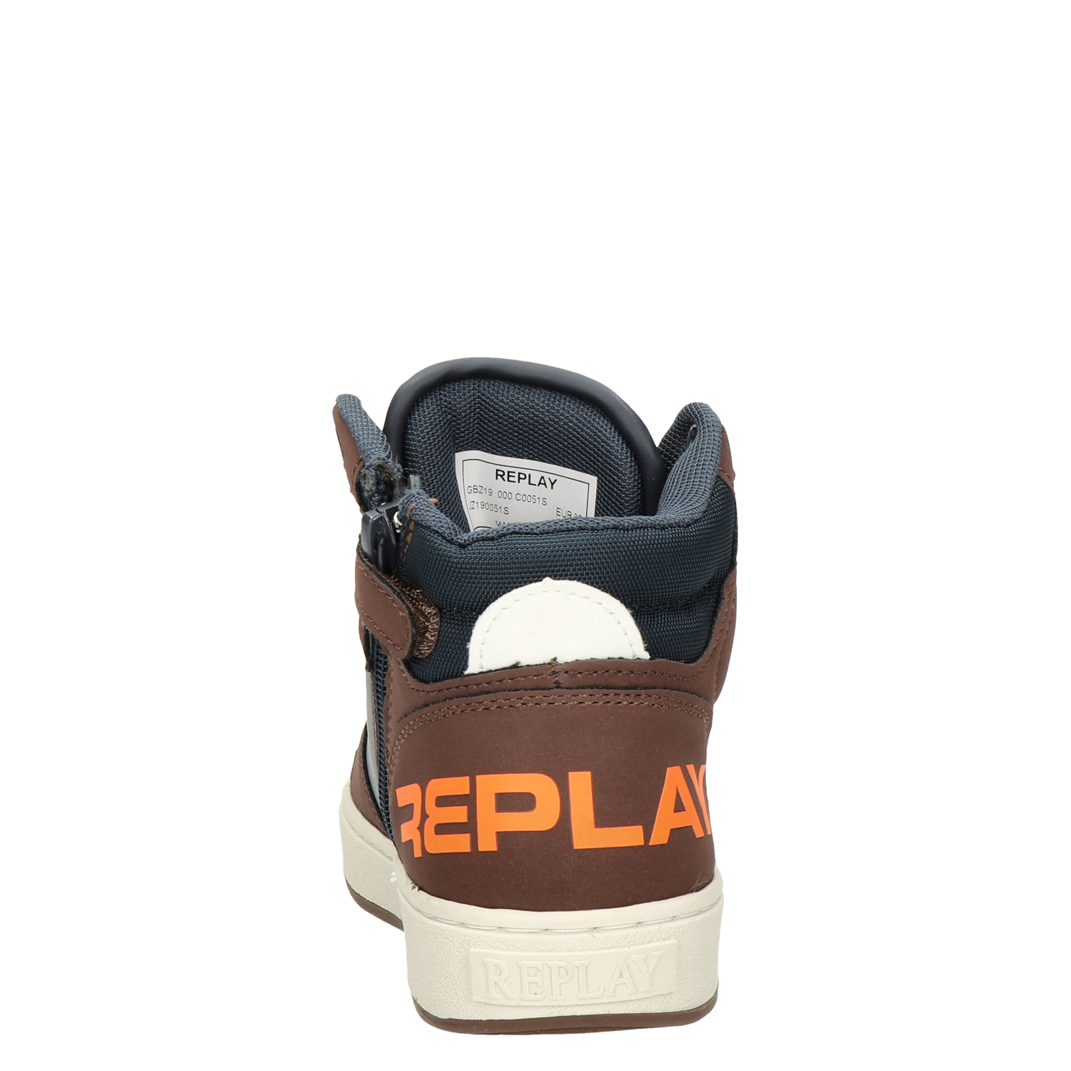 Cobra 1 jongens sneaker Replay Bruin