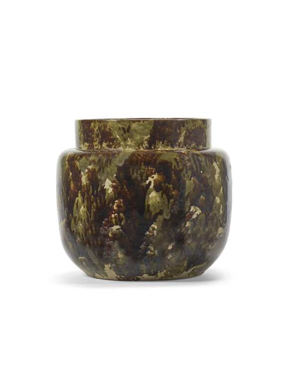 Serax Glazed shades by Serax Mystique bloempot Ø32 brown