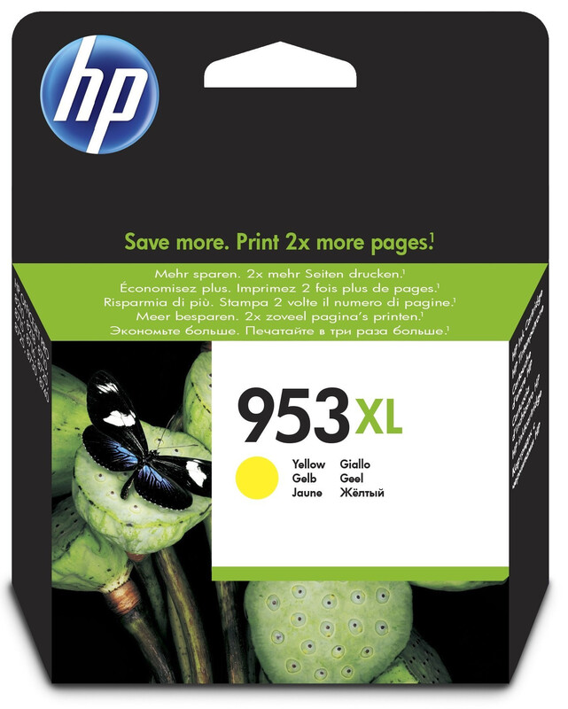HP 953XL Tintenpatrone, gelb