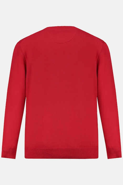 Pullover, runder Ausschnitt, JP1880-Stick, Baumwolle