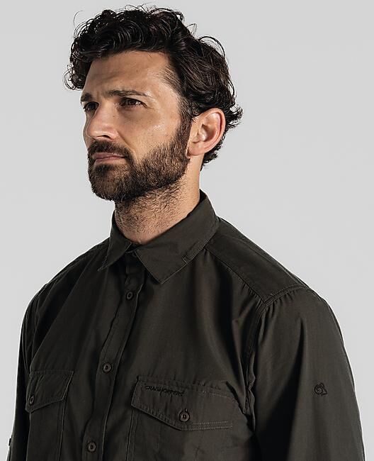 CRAGHOPPERS - CHEMISE KIWI LS SHIRT M