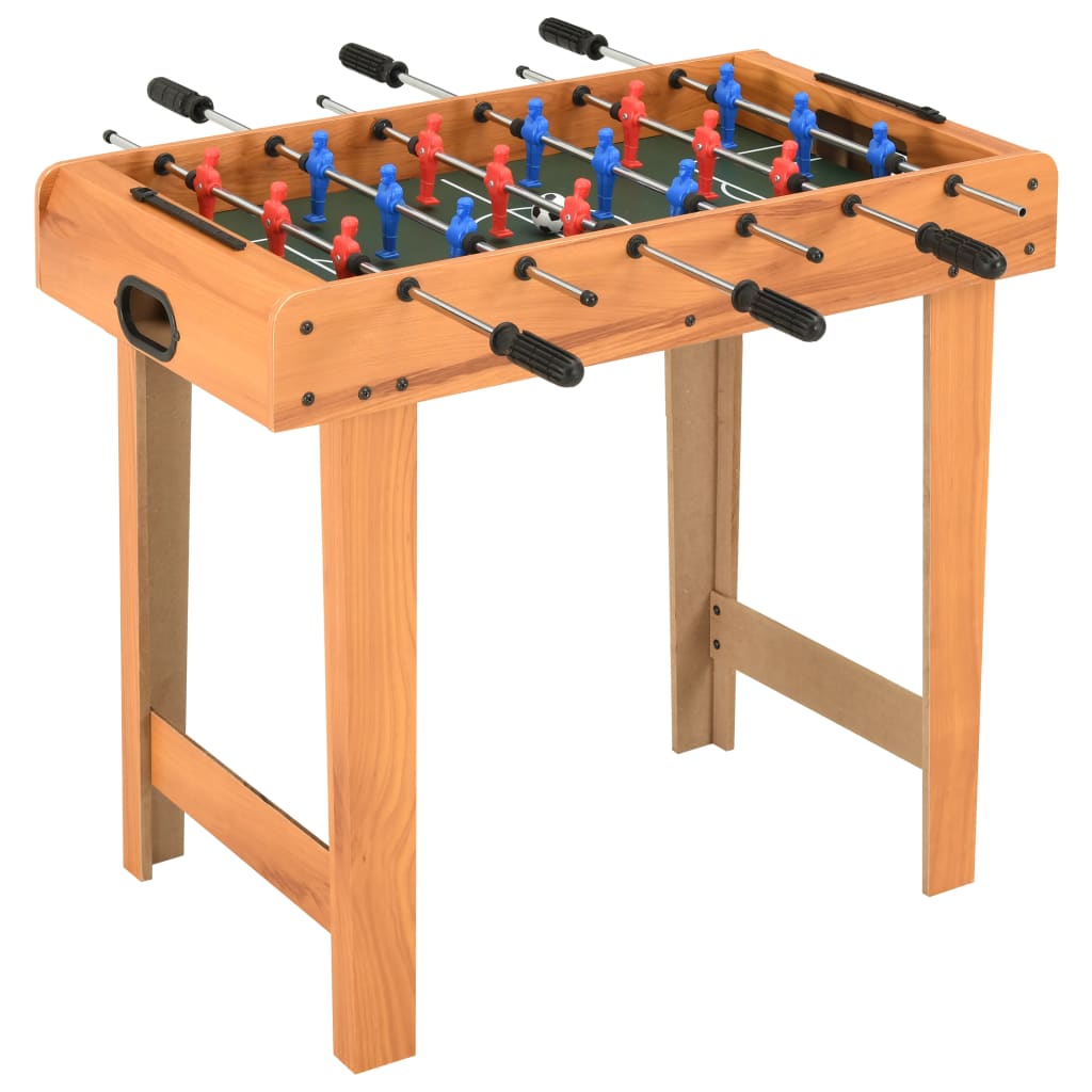 Mesa de pebolim Vidaxl marrom