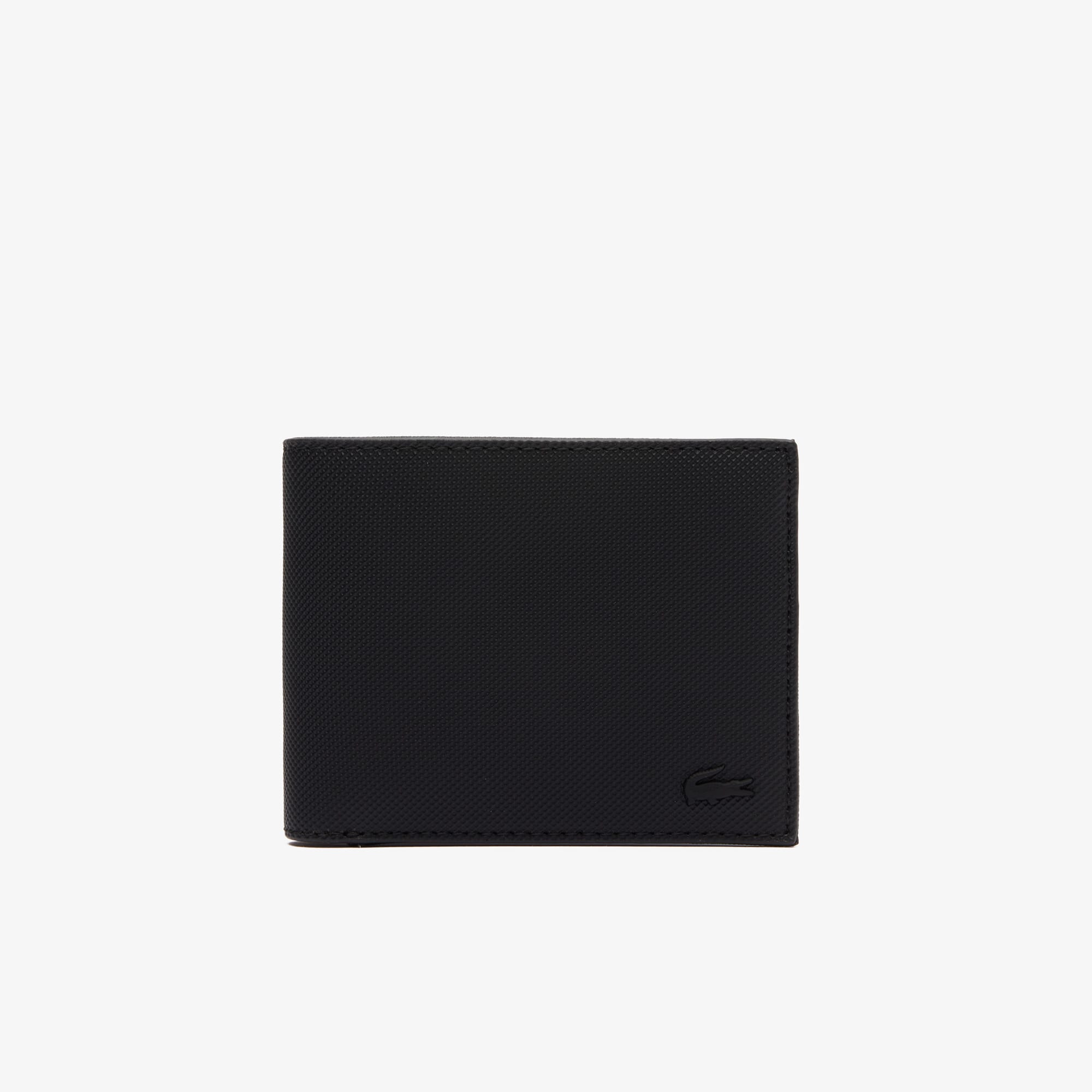 Petit portefeuille pliable Men's Classic Portefeuilles - Noir - Lacoste - Homme