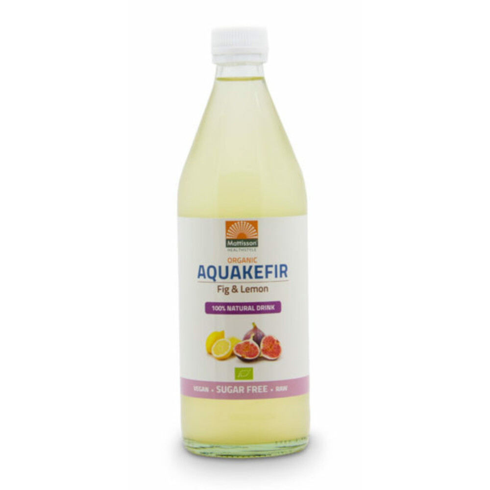 3x Mattisson Aquakefir Figs & Lemon500 ml