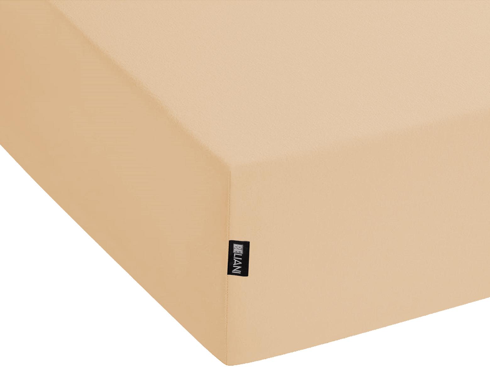 Hoeslaken JANBU Katoen 200 x 200 cm Zandbeige