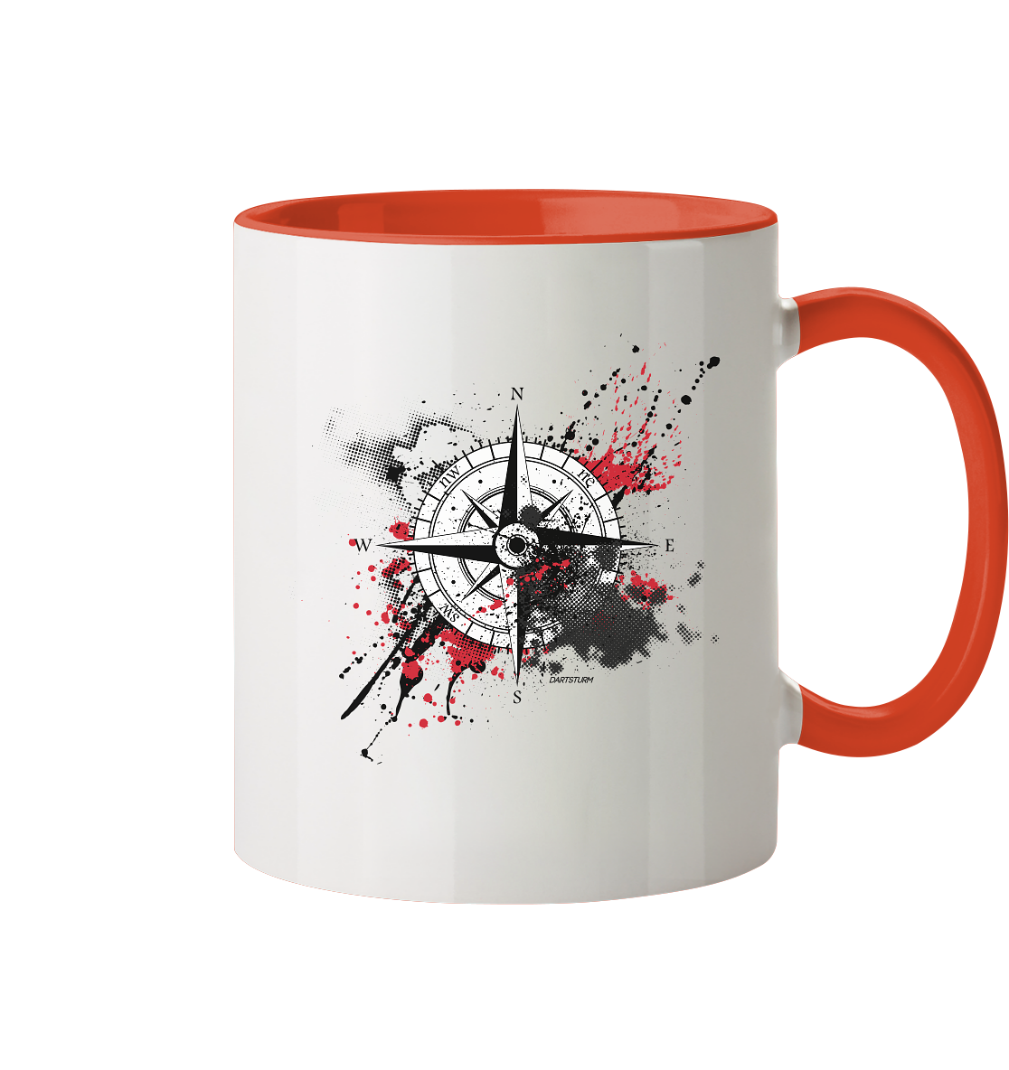 DartSturm - Navigator - Tasse zweifarbig