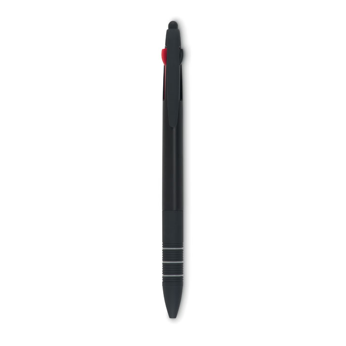 GiftRetail MO8812 - MULTIPEN Stylo bille stylet 3 couleurs