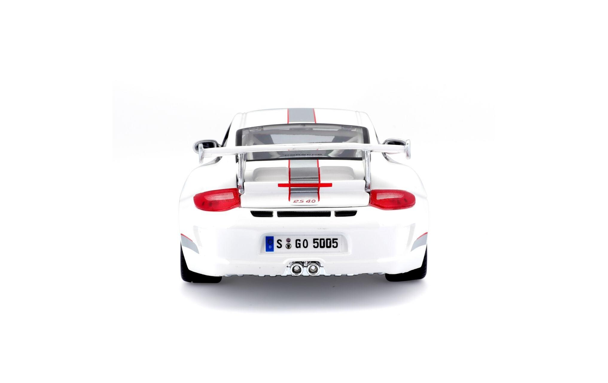 Porsche 911 GT3 RS 4.0 Weiss 1:18Sammlermodell im Massstab 1:18