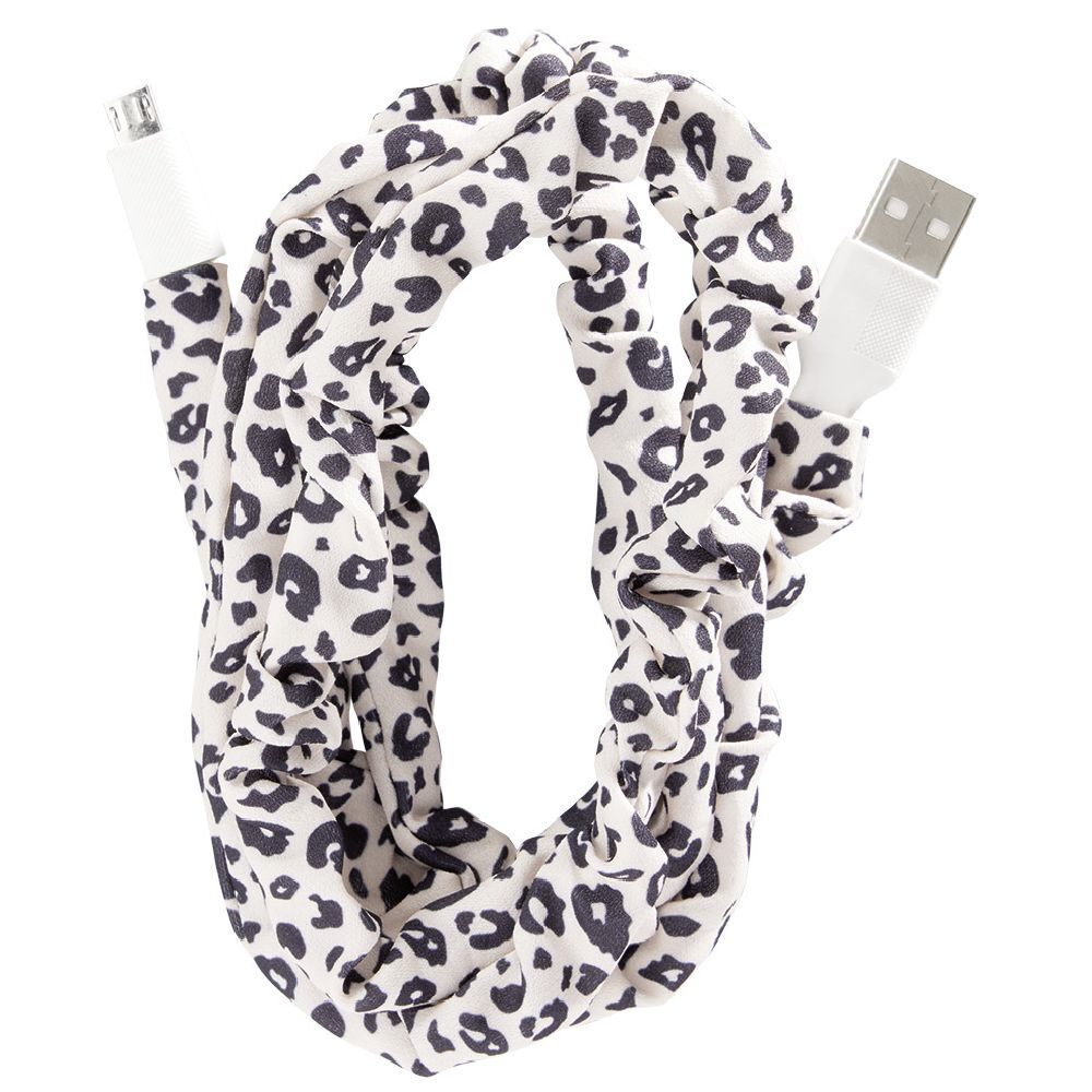 Câble chouchou micro USB 1m