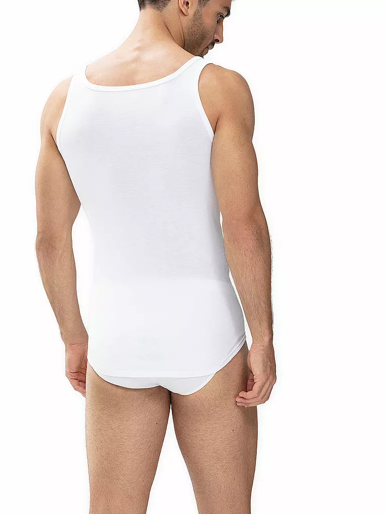 MEY Trägershirt NOBLESSE weiss