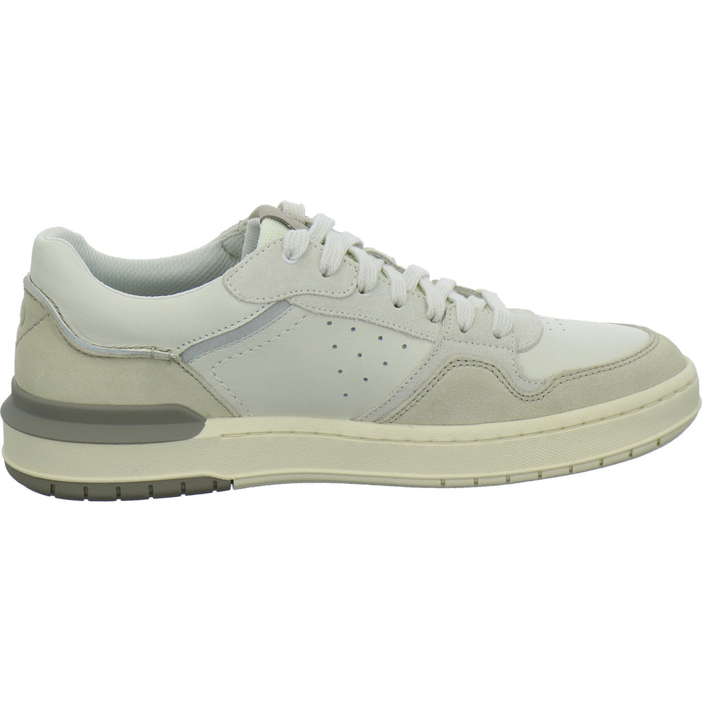 Clarks Sneaker Herren Courtlite 2 Low Weiß-kombi