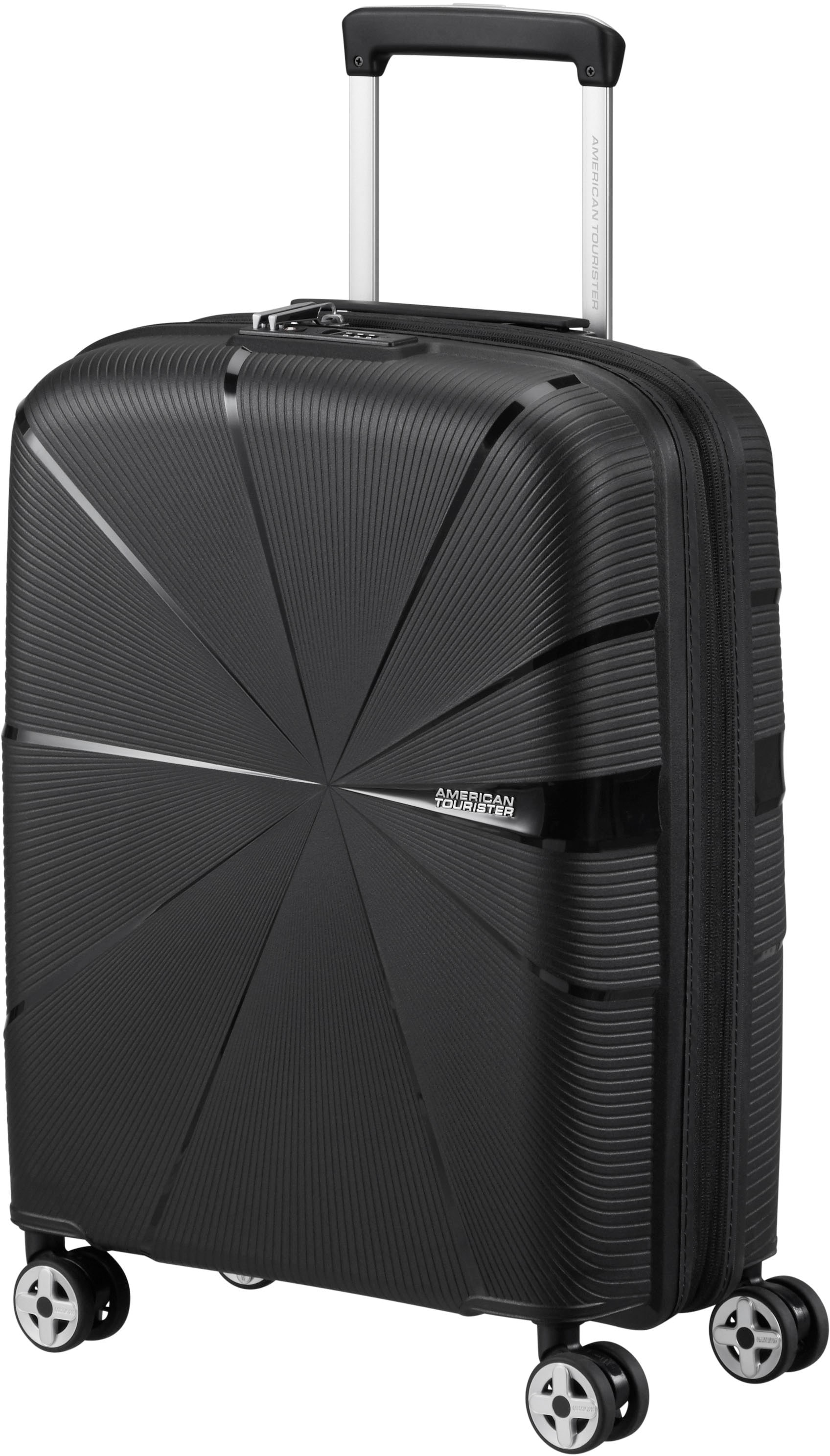 American Tourister® Hartschalen-Trolley »STARVIBE, in verschiedenen Farben und Grössen« 37 l 4 Rollen Handgepäck-Koffer Reisegepäck Koffer TSA-Zahlenschloss