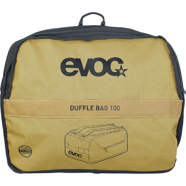 Duffel EVOC DUFFLE BAG 100 CURRY BLACK