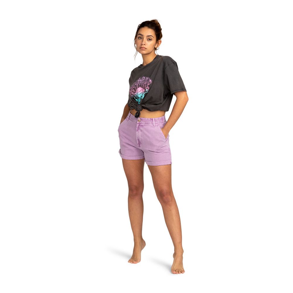 Billabong BEACH SUN - Short Femme lilac dream