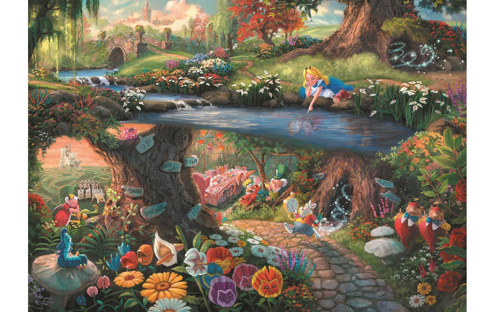 Puzzle Disney Alice im WunderlandEin Schmidt Spiele – Premium Puzzle