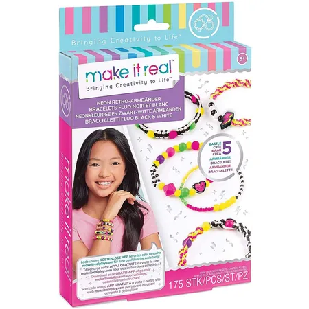 make it real Neon Retro, Bastelset, DIY Schmuckset