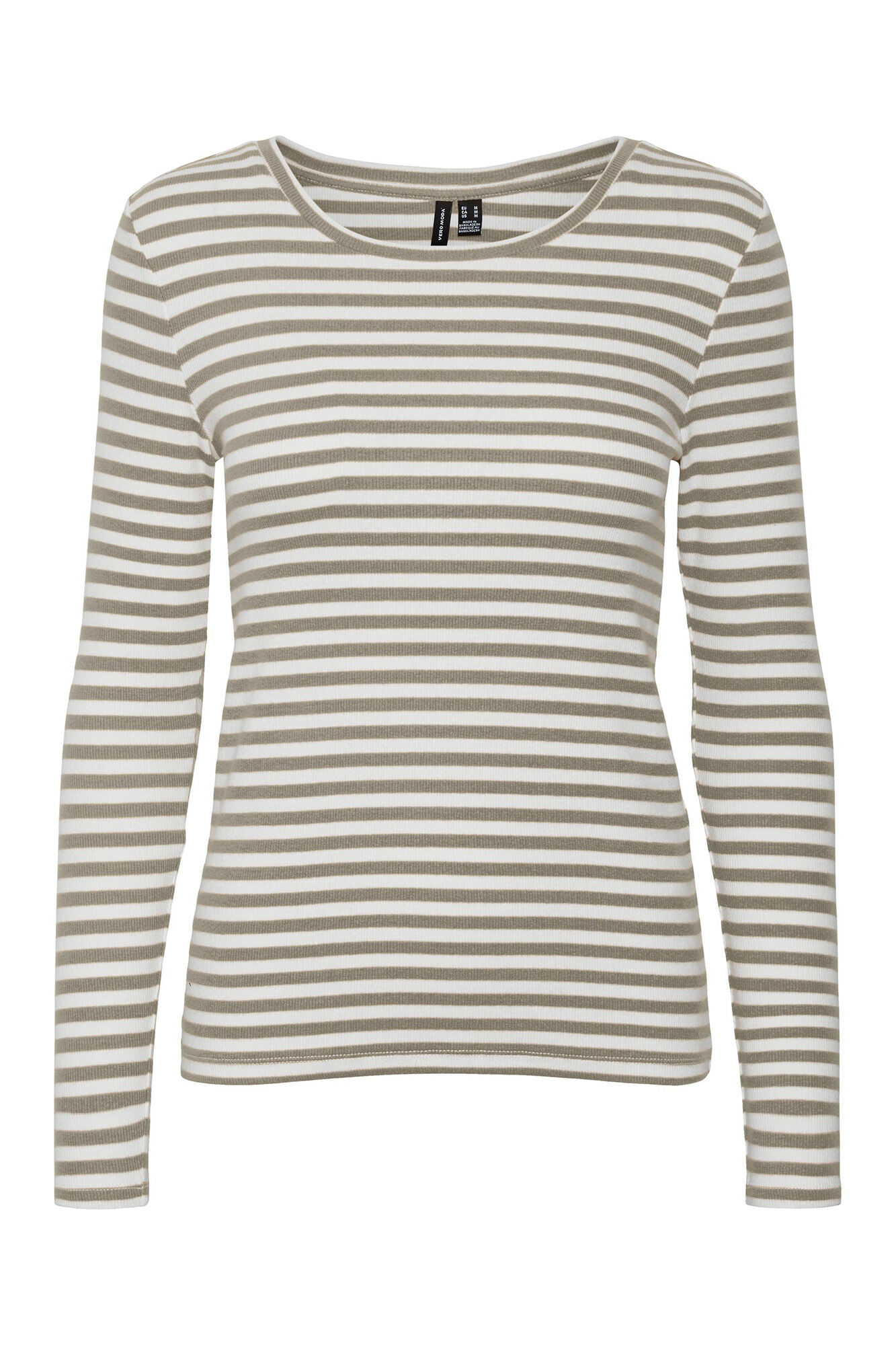 Camiseta básica de malha - Estampa branca