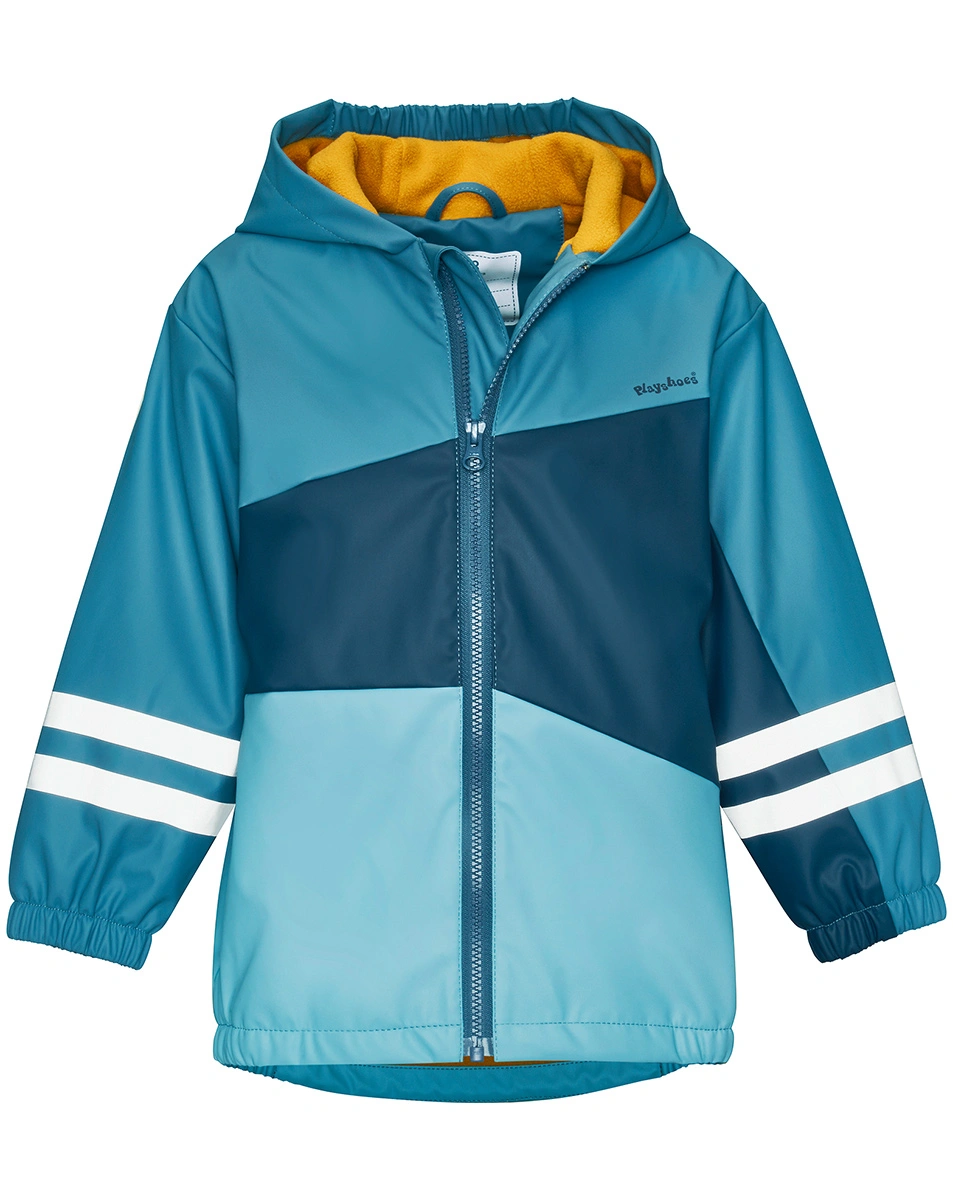 Regenjacke WARM mit Fleecefutter in marine